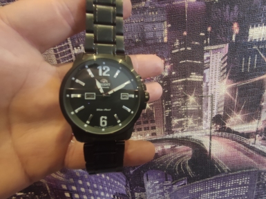 часы мужские механические orient FEM7K005B9